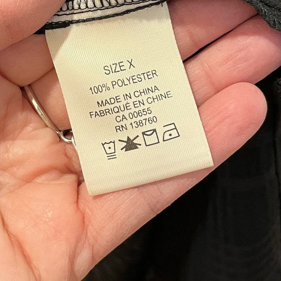 Addition Elle Black Textured Plaid Tunic - Size X - Picture 3 of 9